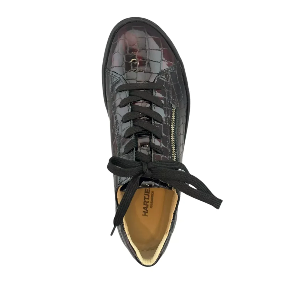 Hartjes Hartjes | Phil Shoe Croco bordeaux