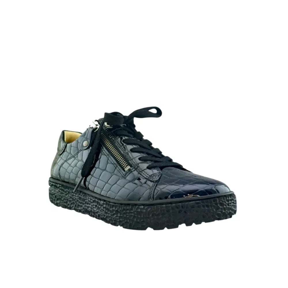 Hartjes Hartjes | Phil Shoe Croco blauw