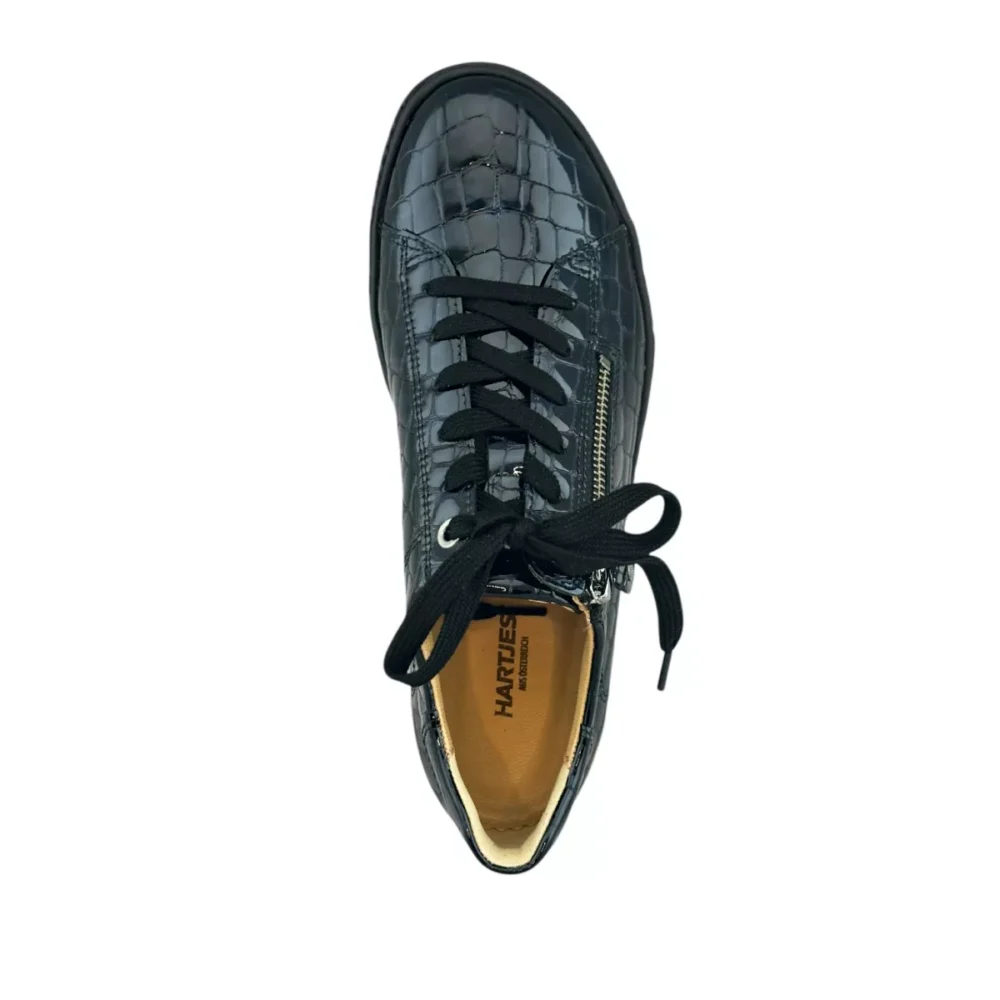 Hartjes Hartjes | Phil Shoe Croco blauw